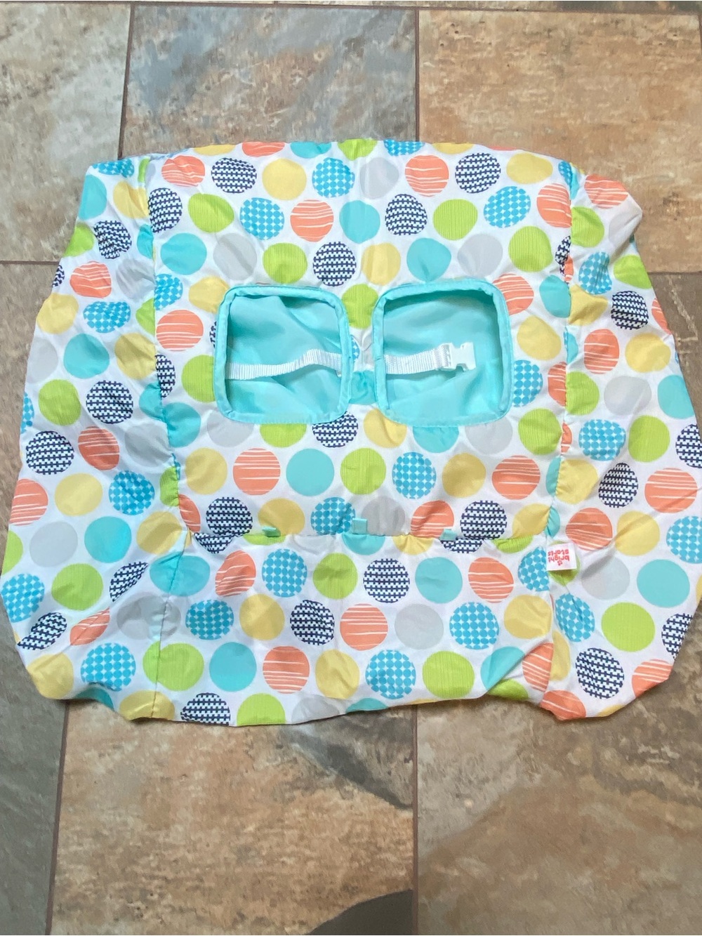 Bright Starts Kids II Activity Center Replacement Seat Insert Colorful Circles